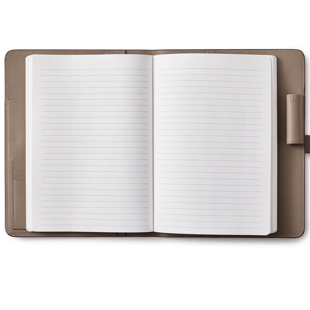 Diary Case Shrink Leather (B6 - Etoupe)