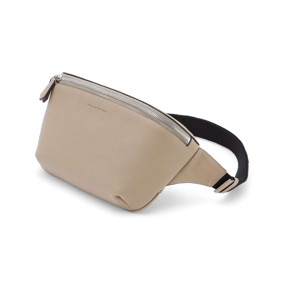 Liam Crossbody Bag Shrink Leather (Greige)