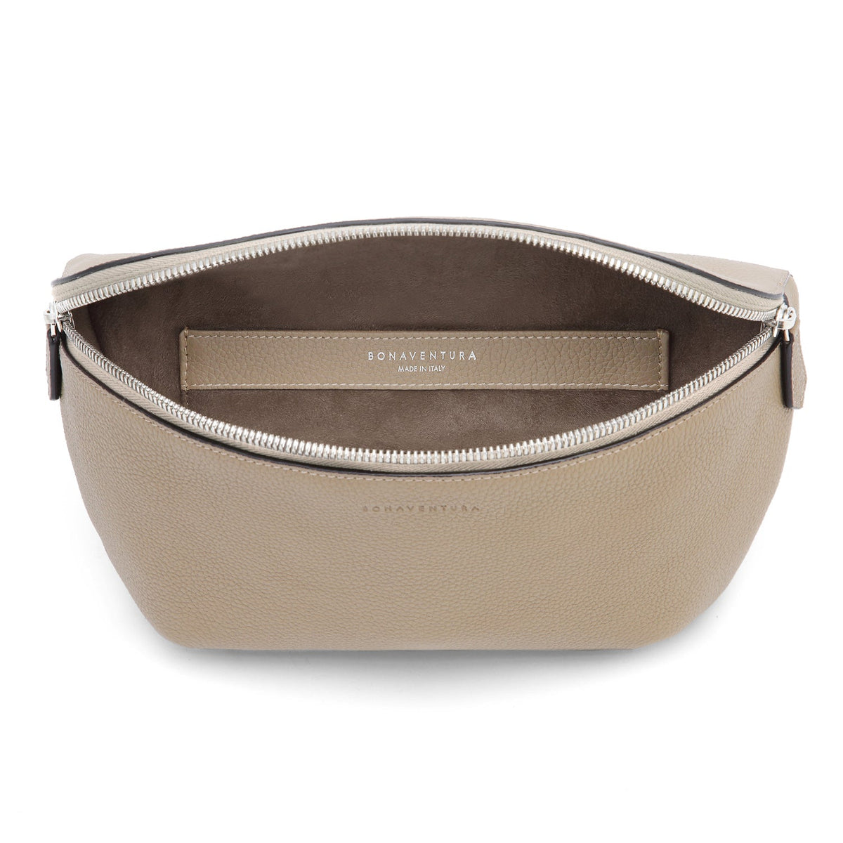 Liam Crossbody Bag Shrink Leather (Greige)