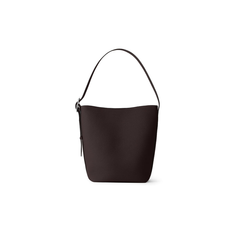 Mina Open Bucket Bag Shrink Leather (Small)