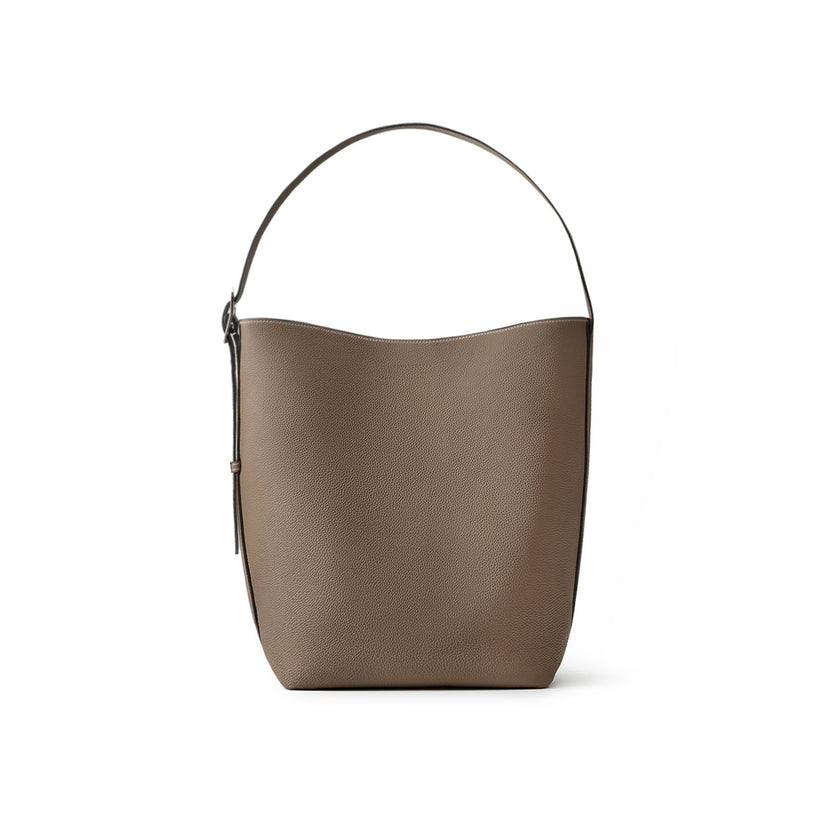 Mina Open Bucket Bag Shrink Leather (Medium)