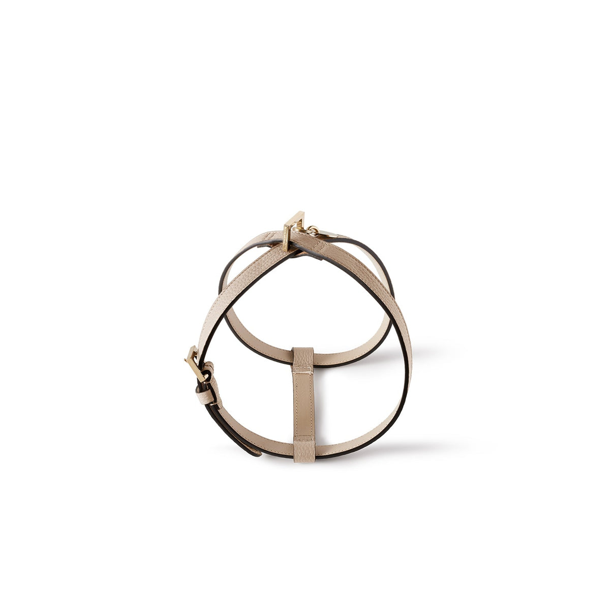 BONAVENTURA × FRIDA Firenze Harness for Pets Shrink Leather (Greige - 40)