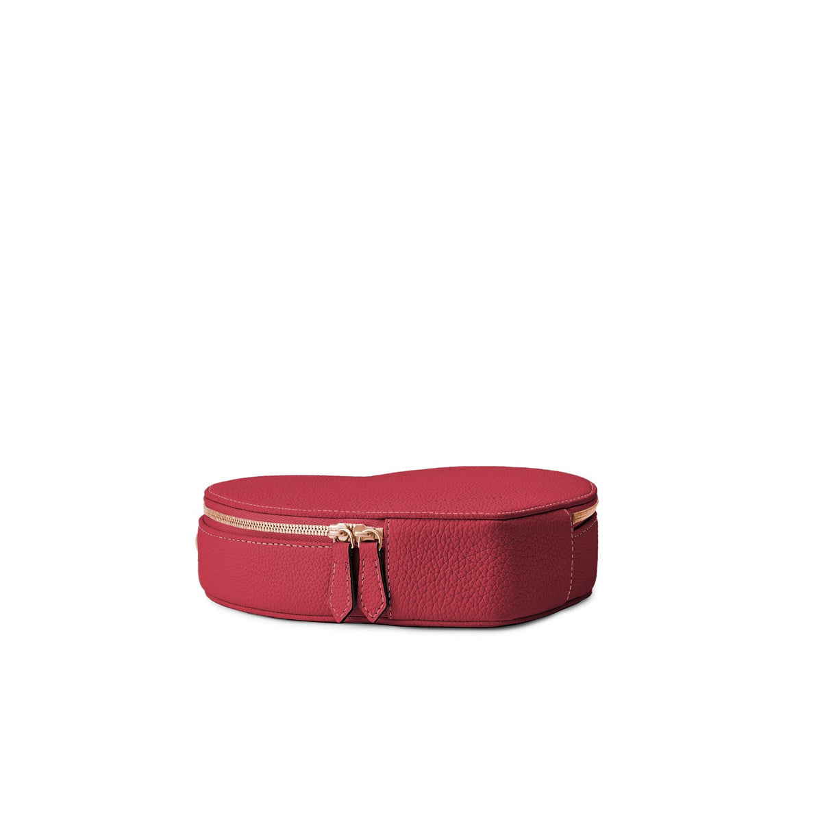 Alia Heart Bag Shrink Leather (Red)