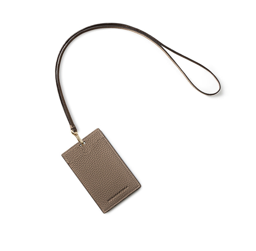 Id Card Holder Shrink Leather (vertical)