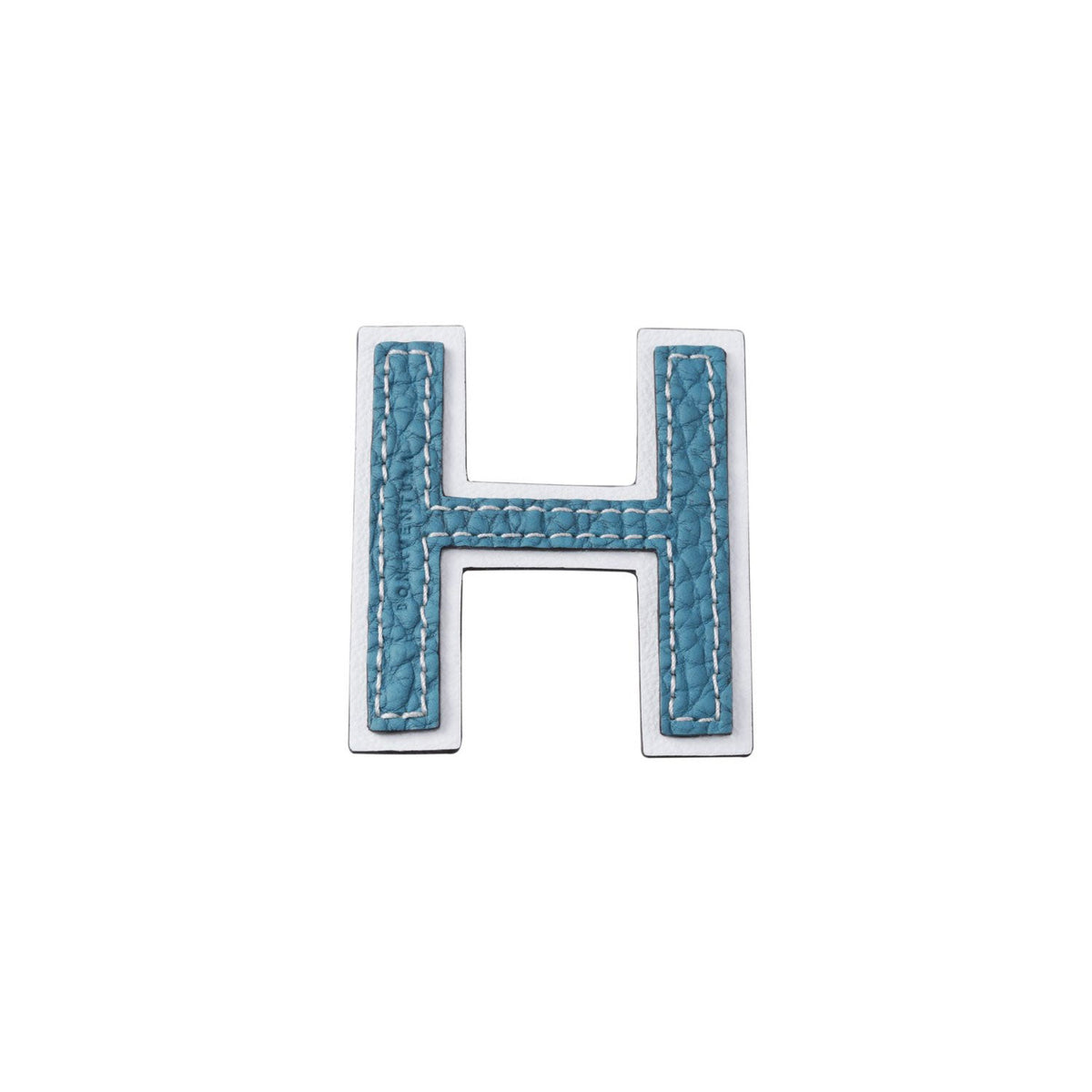 Initial Letter (Blue Cyan × White - H)