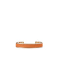 Round Gold Bracelet (Shrink Leather)