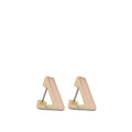 Triangle Earrings Nobile Leather