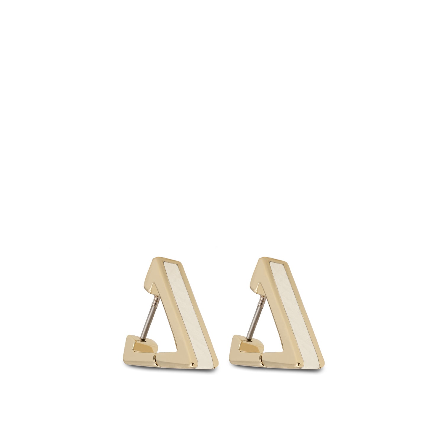 Triangle Earrings Gold