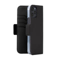 iPhone 13 Pro Max Stand Diary Case Shrink Leather (Black)