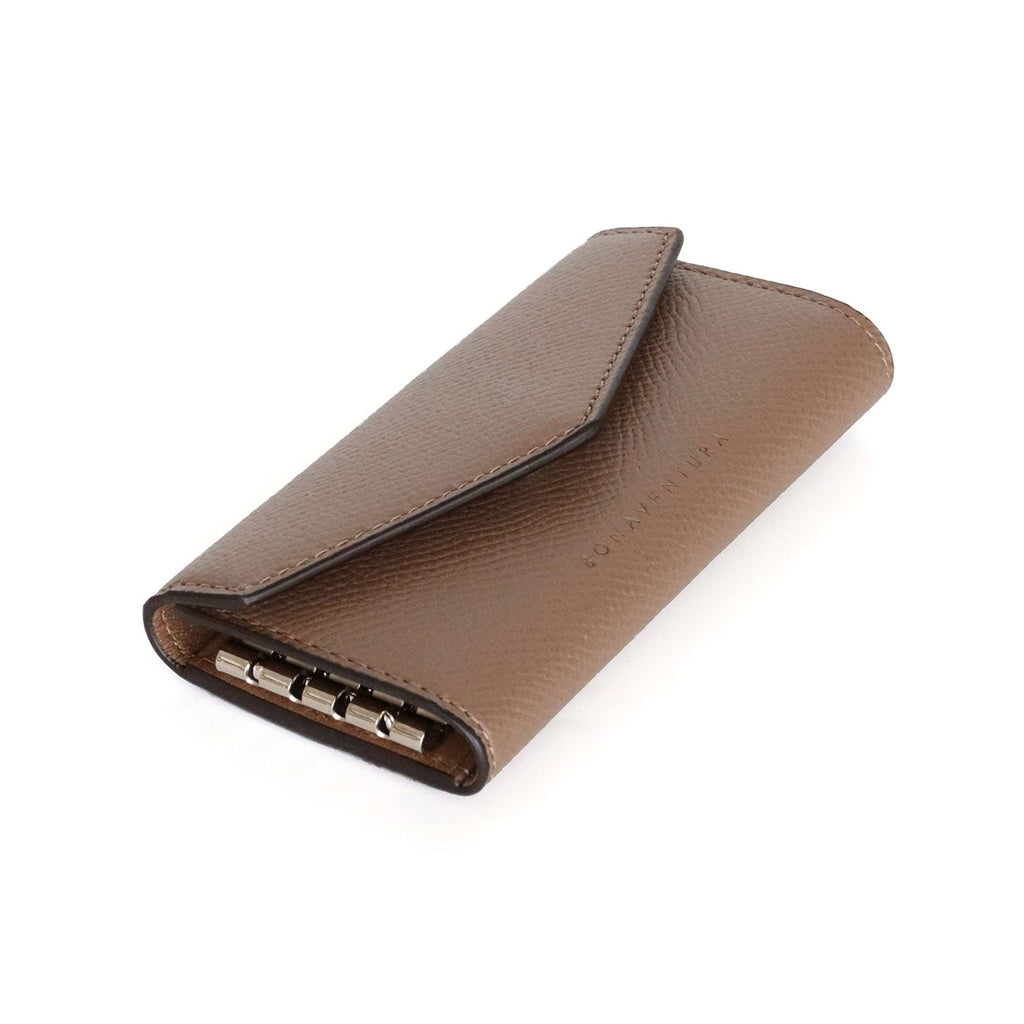 Slim Key Case Nobile Leather (Etoupe)