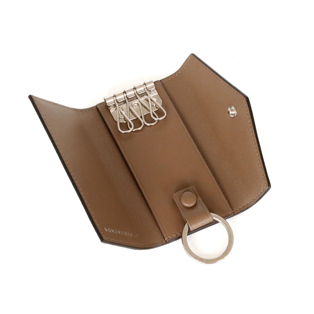 Slim Key Case Nobile Leather (Etoupe)
