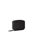 Round Zip Smart Key Case Shrink Leather