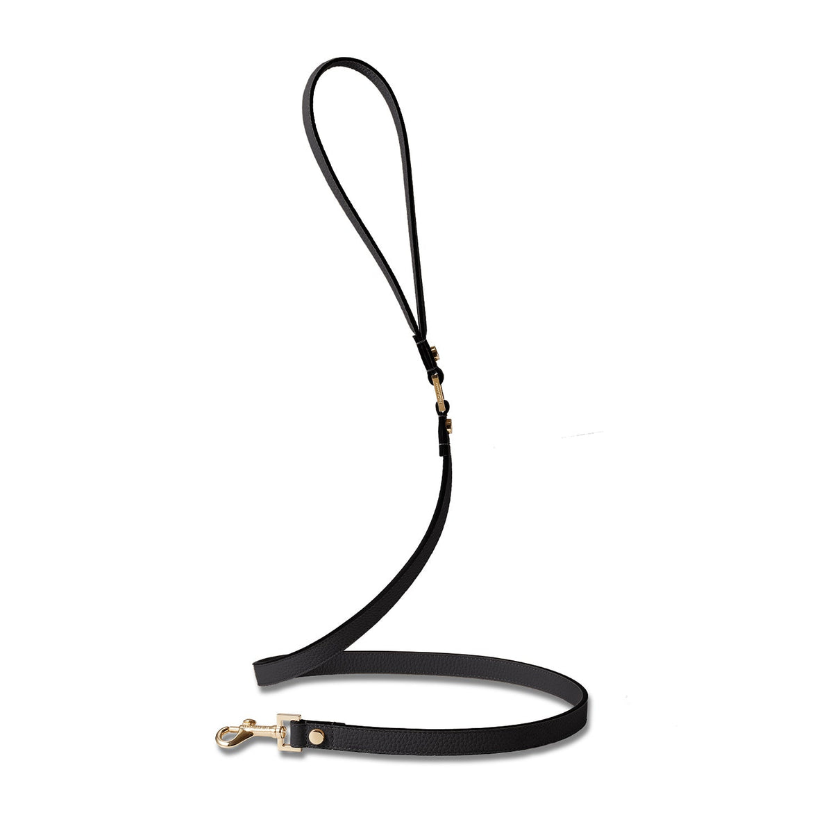 BONAVENTURA × FRIDA Firenze Leash for Pets Shrink Leather (Black)