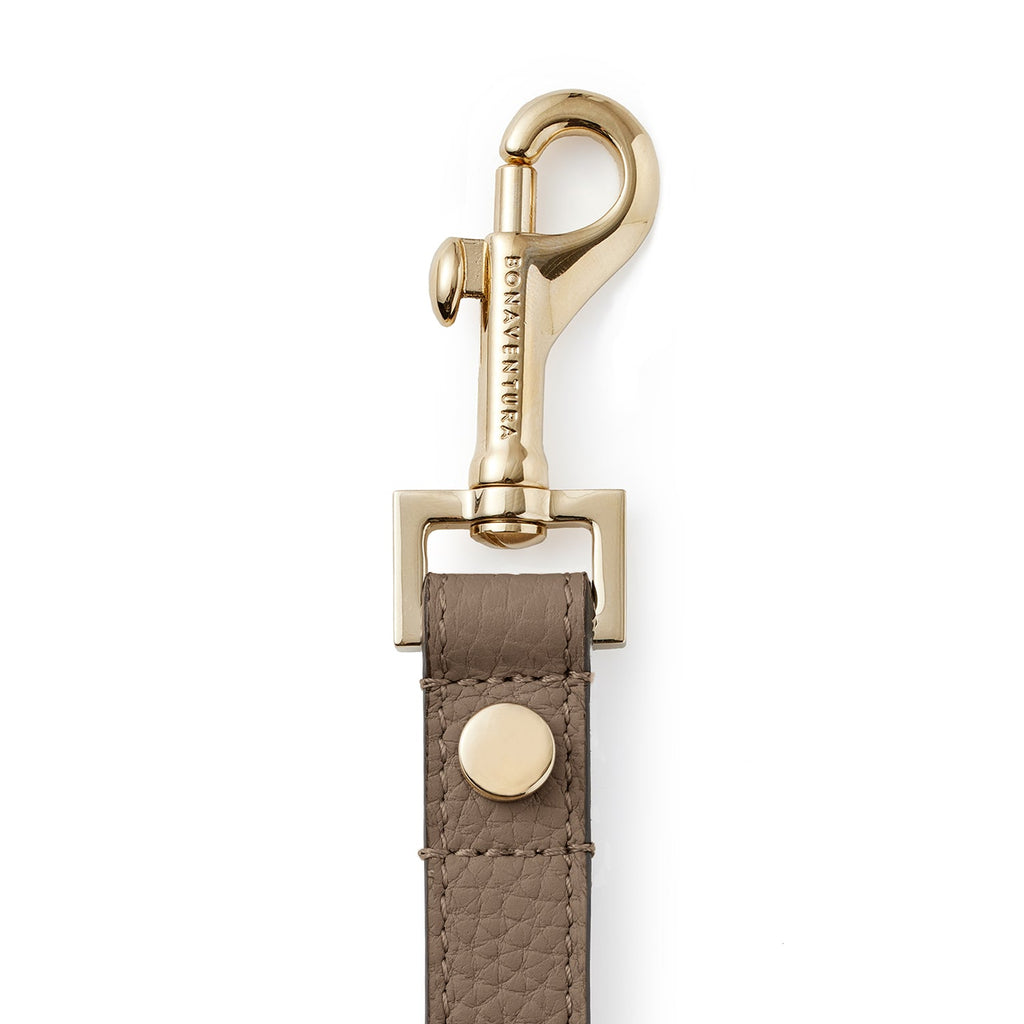 BONAVENTURA × FRIDA Firenze Leash for Pets Shrink Leather (Etoupe)