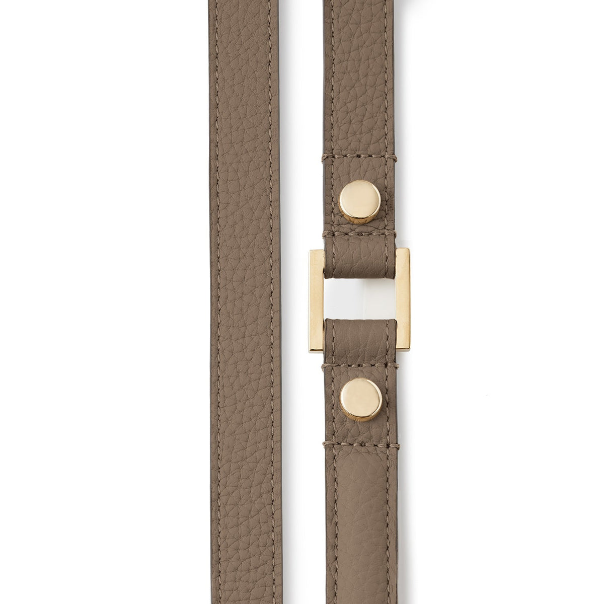 BONAVENTURA × FRIDA Firenze Leash for Pets Shrink Leather (Etoupe)