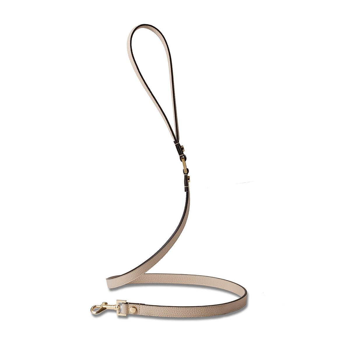BONAVENTURA × FRIDA Firenze Leash for Pets Shrink Leather (Greige)