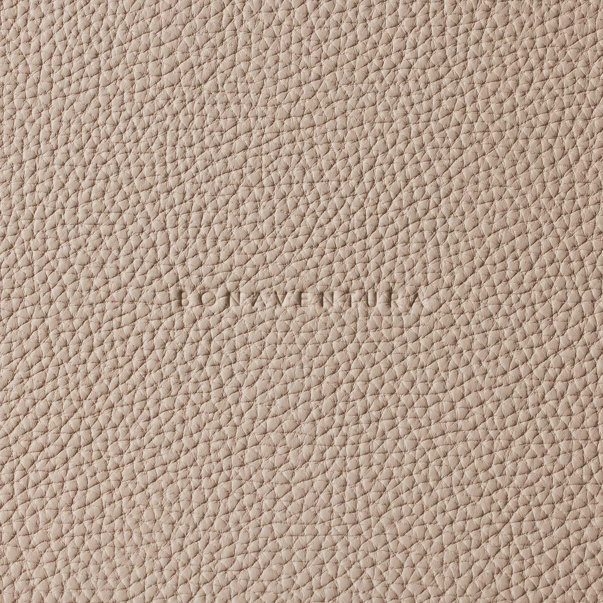 Round Placemat Shrink Leather (Greige)