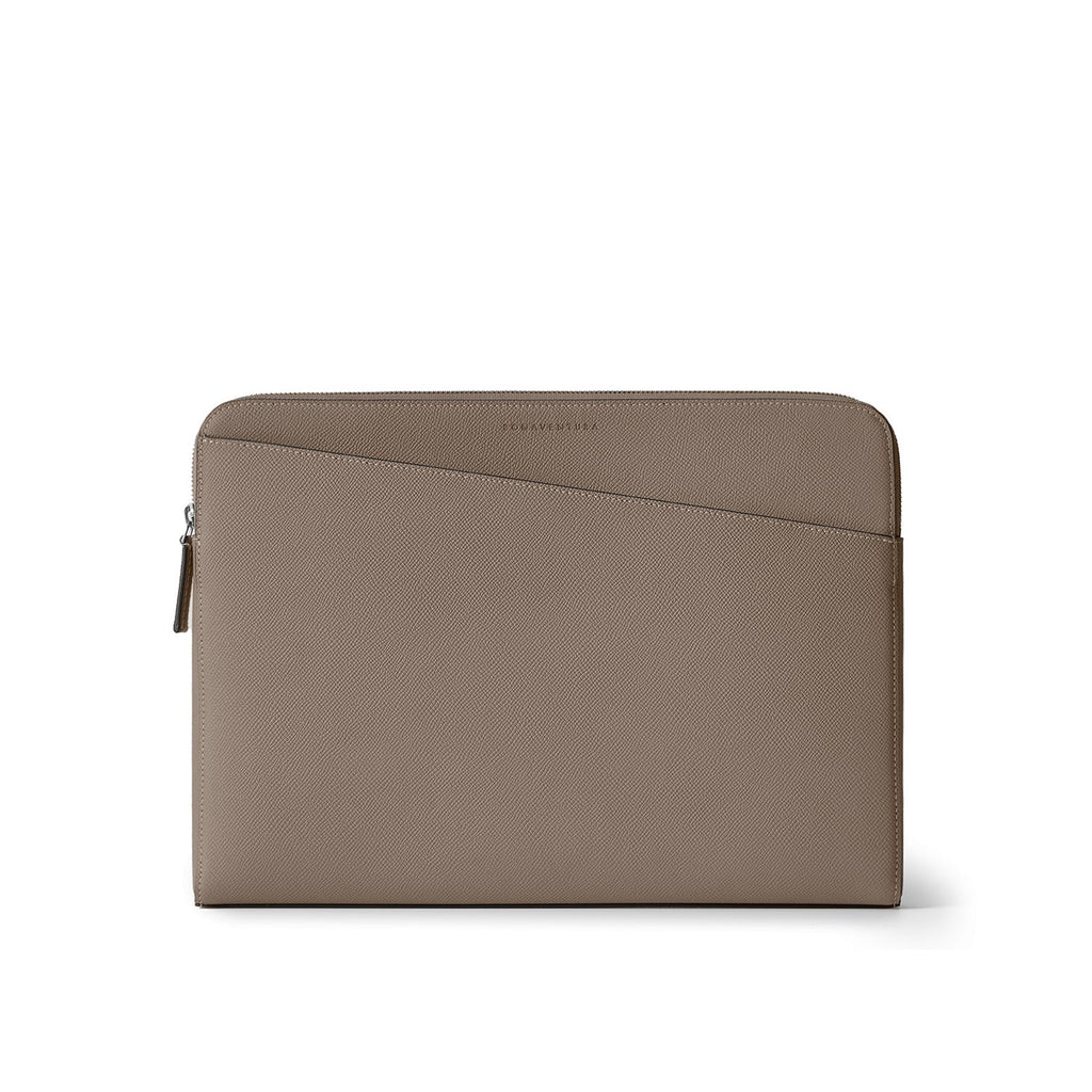 Ricky Laptop Case Nobile Leather (Etoupe)