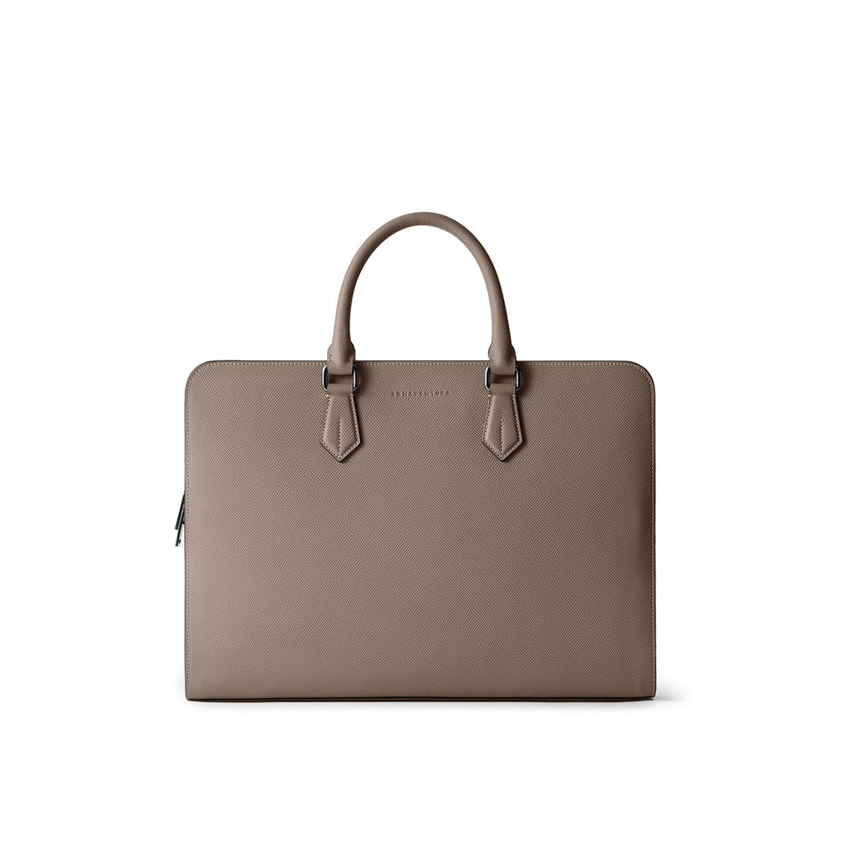 Giorgio Slim Briefcase Nobile Leather (Etoupe)