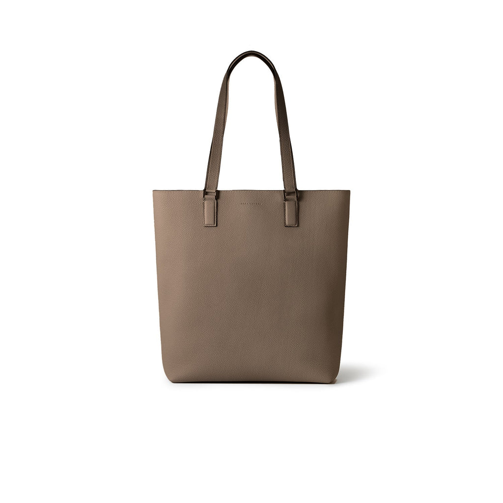Cleo Tote Bag Shrink Leather (Etoupe)
