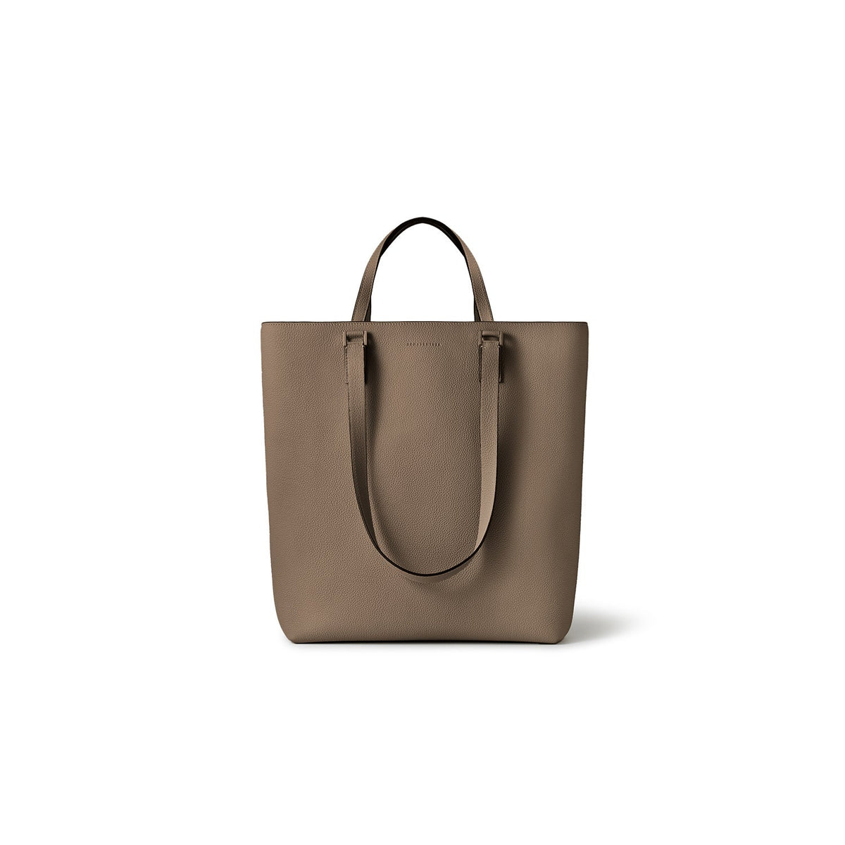 Cleo Tote Bag Shrink Leather (Etoupe)