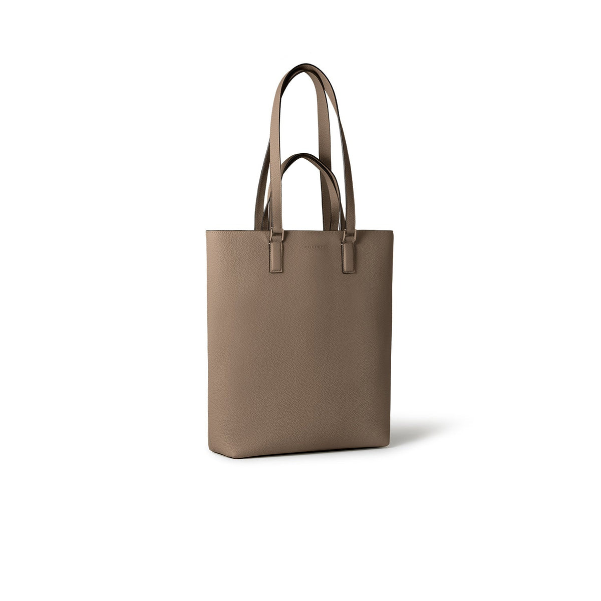 Cleo Tote Bag Shrink Leather (Etoupe)