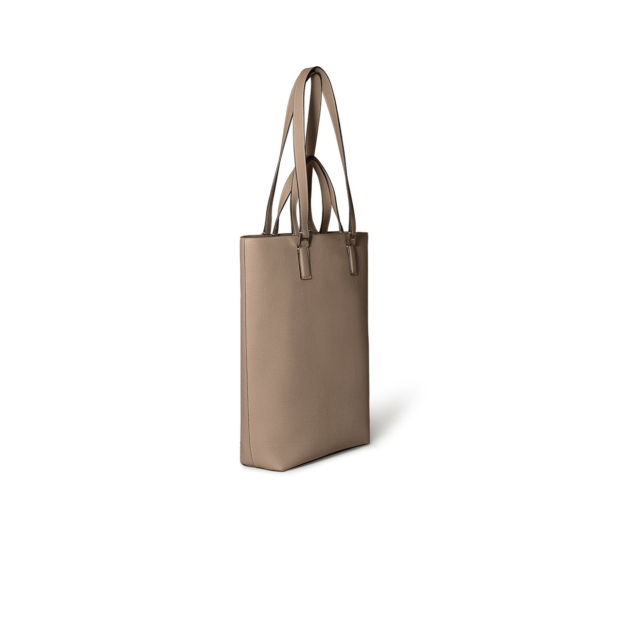 Cleo Tote Bag Shrink Leather (Etoupe)