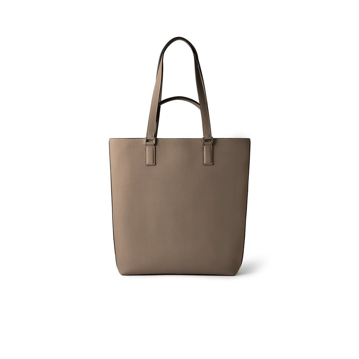 Cleo Tote Bag Shrink Leather (Etoupe)