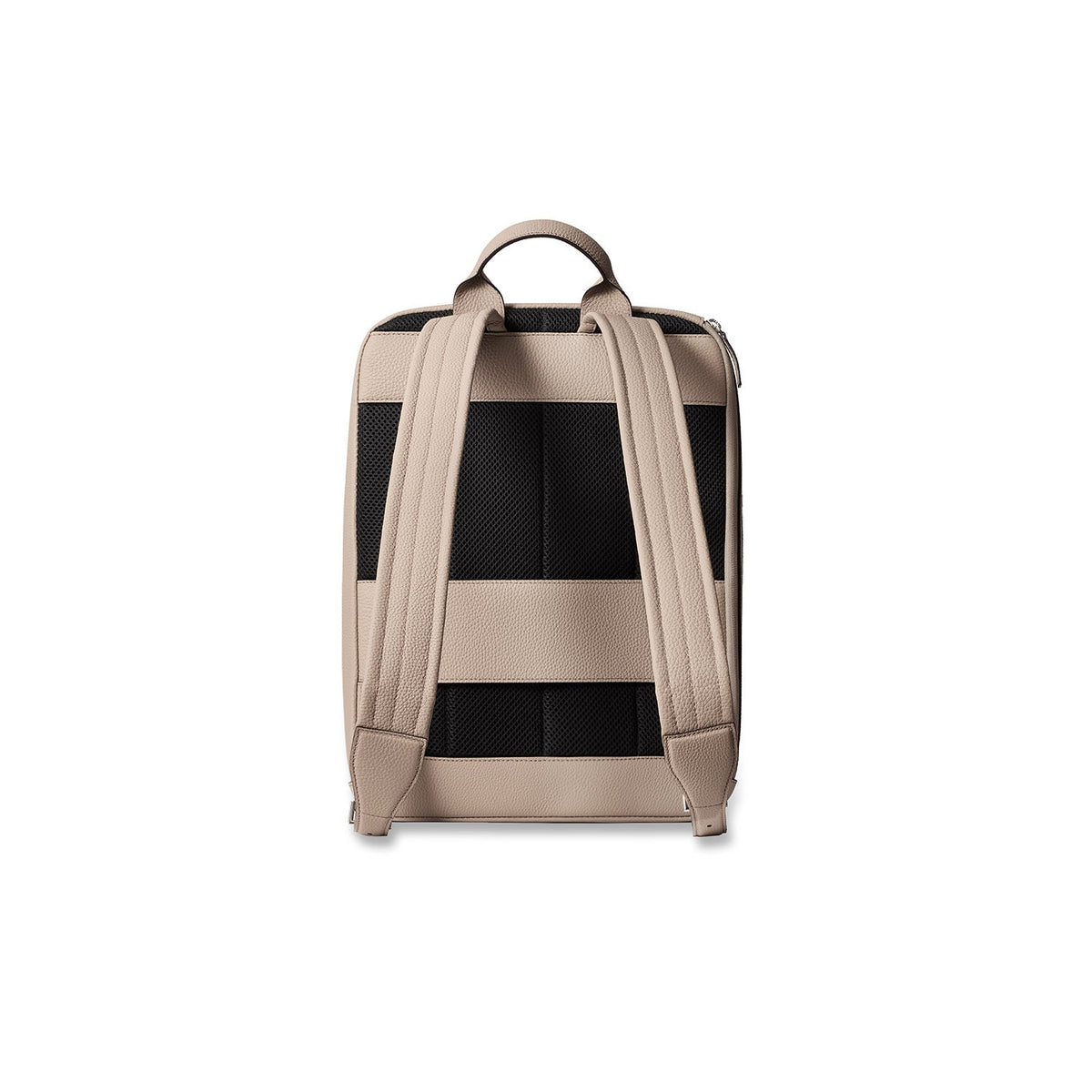 David Backpack Nobile Leather × Shrink Leather (Greige)