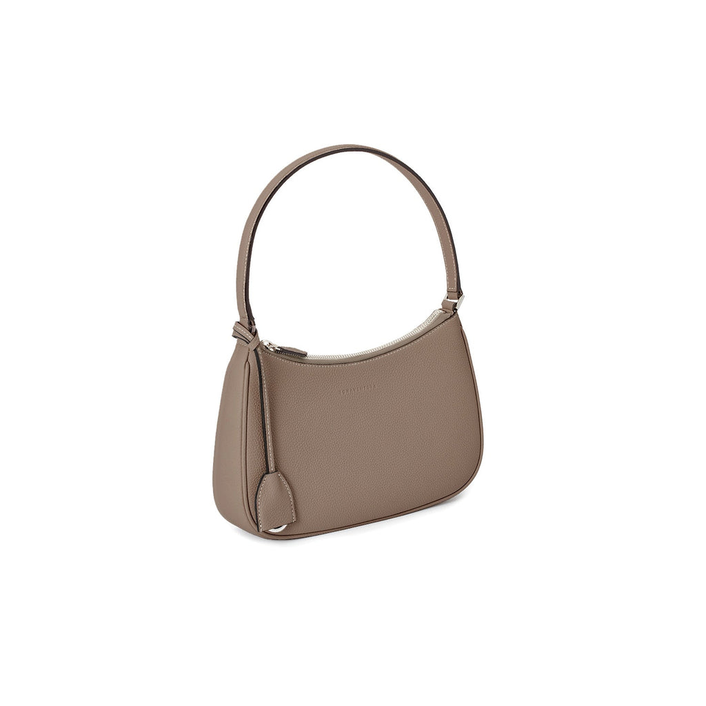 Chiara Shoulder Bag Shrink Leather (Etoupe)