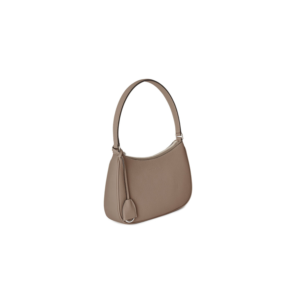 Chiara Shoulder Bag Shrink Leather (Etoupe)