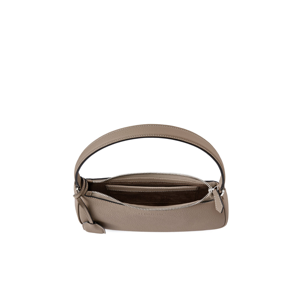 Chiara Shoulder Bag Shrink Leather (Etoupe)