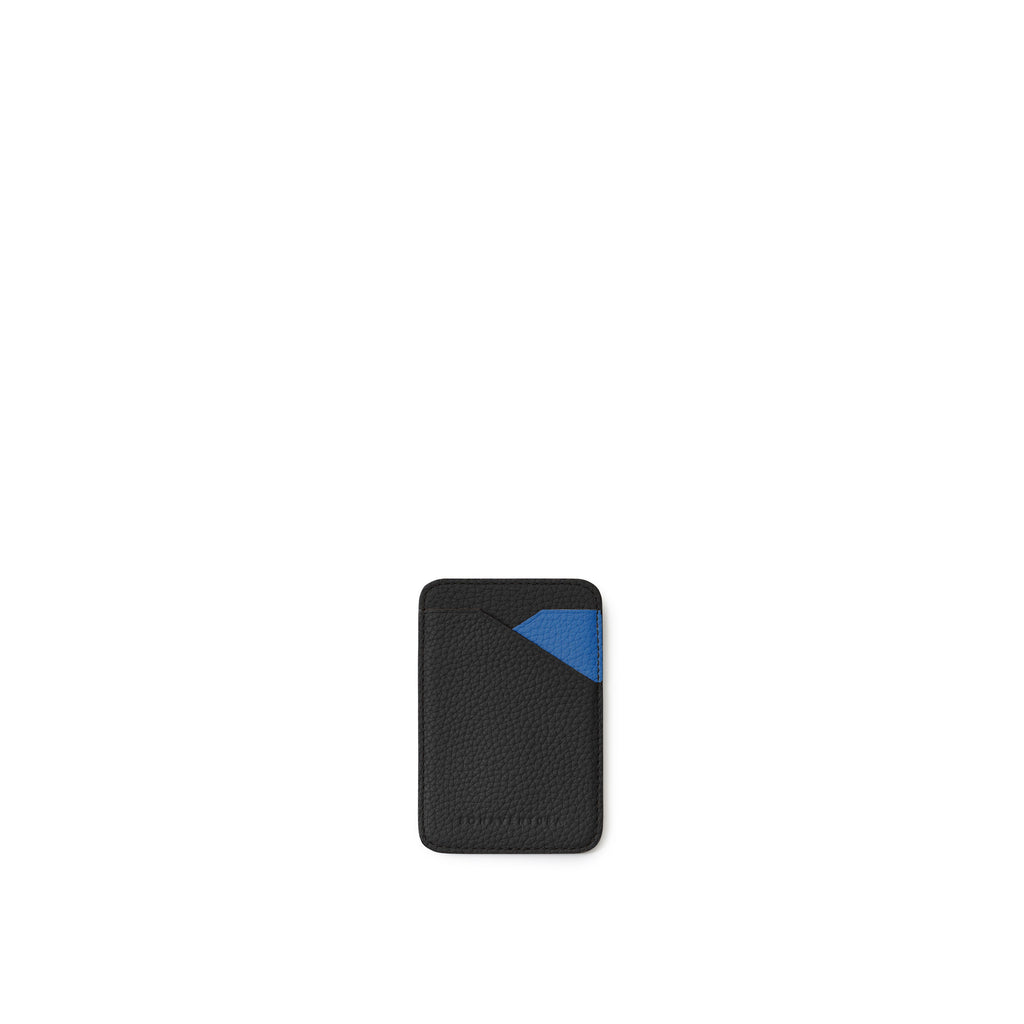SAVOIA × BONAVENTURA Magnetic Card Case Bi-color Shrink Leather