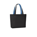 SAVOIA × BONAVENTURA Manuel Tote Bag Shrink Leather (Black × Savoia Blue)