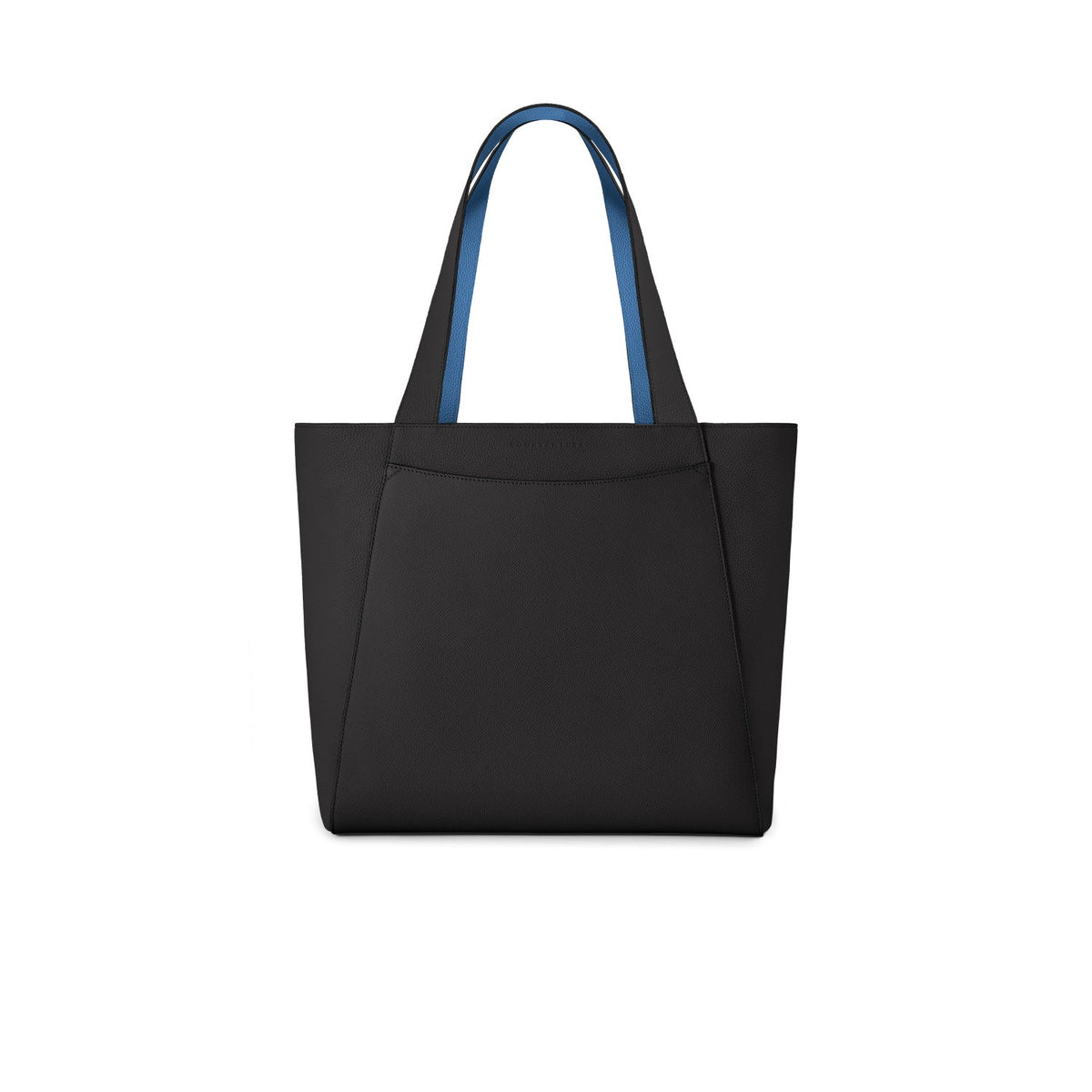 SAVOIA × BONAVENTURA Manuel Tote Bag Shrink Leather (Black × Savoia Blue)