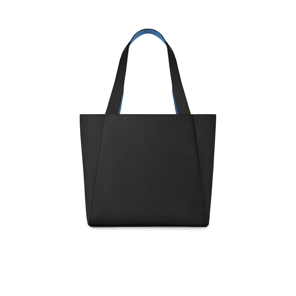 SAVOIA × BONAVENTURA Manuel Tote Bag Shrink Leather (Black × Savoia Blue)