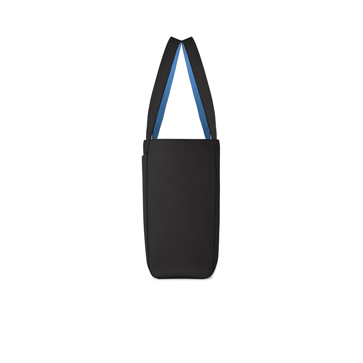 SAVOIA × BONAVENTURA Manuel Tote Bag Shrink Leather (Black × Savoia Blue)