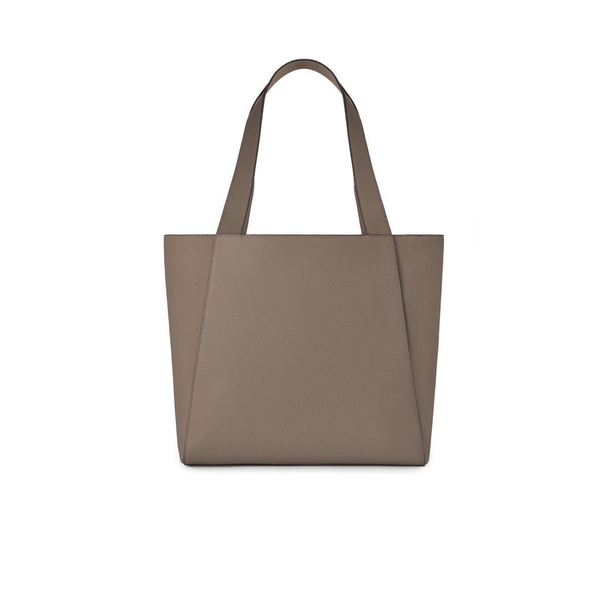 Manuel Tote Bag Shrink Leather (Etoupe)