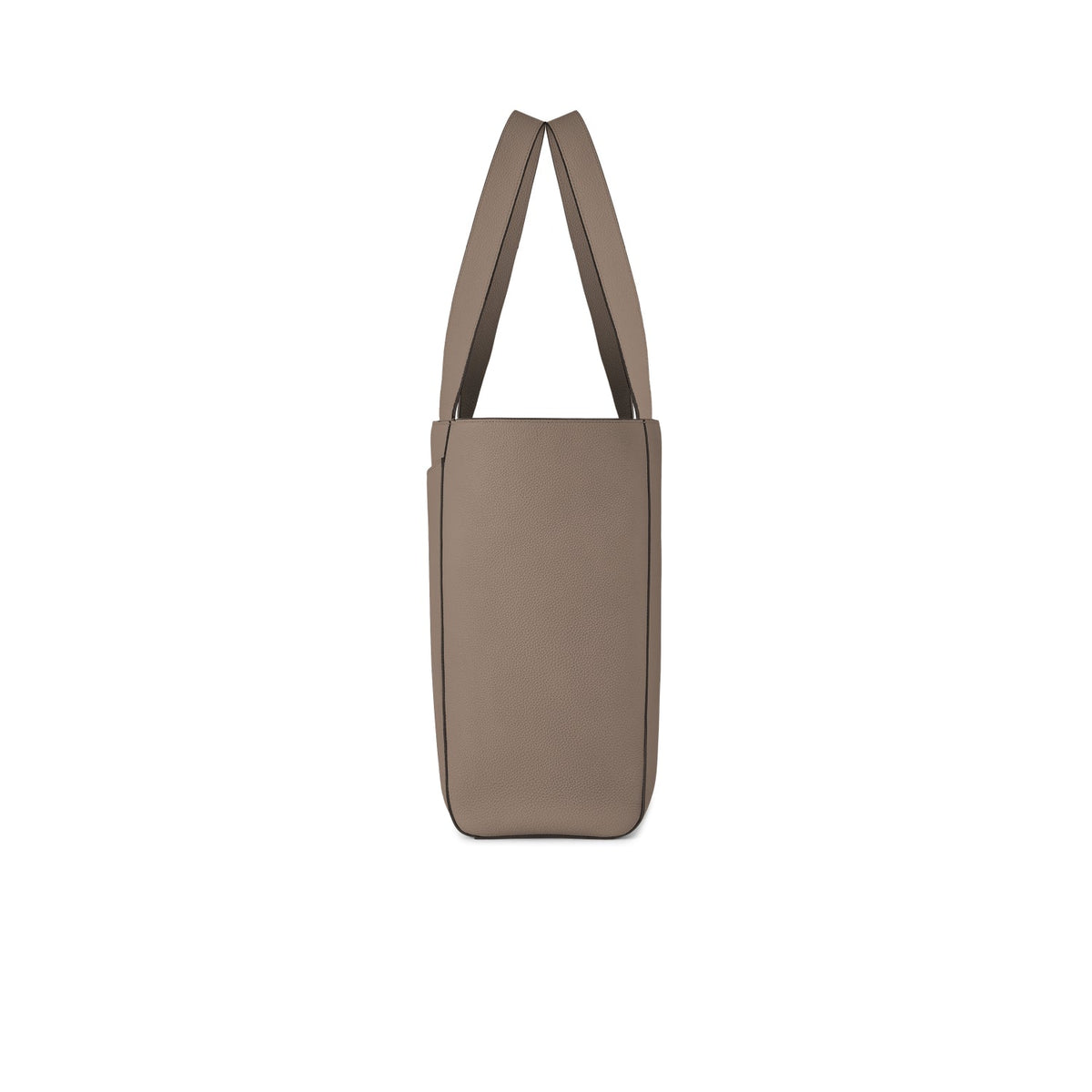 Manuel Tote Bag Shrink Leather (Etoupe)