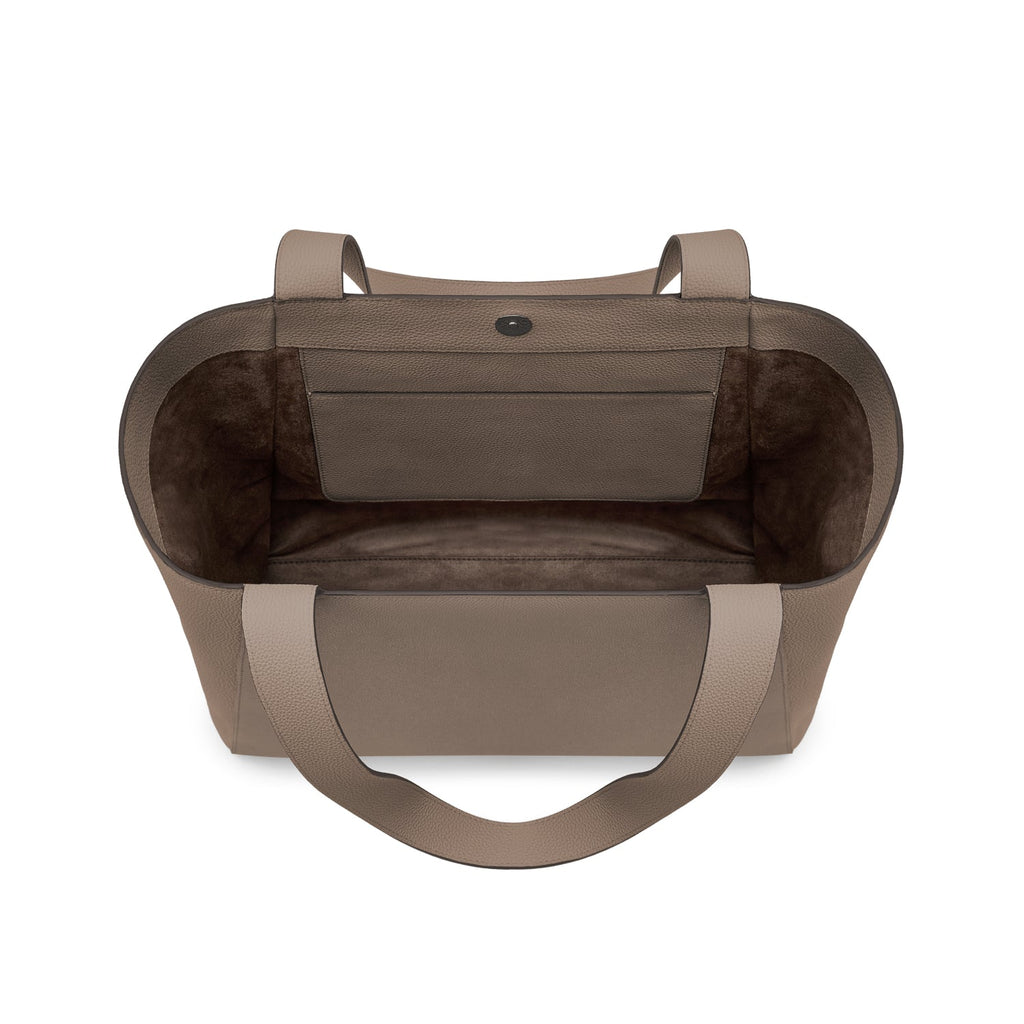 Manuel Tote Bag Shrink Leather (Etoupe)