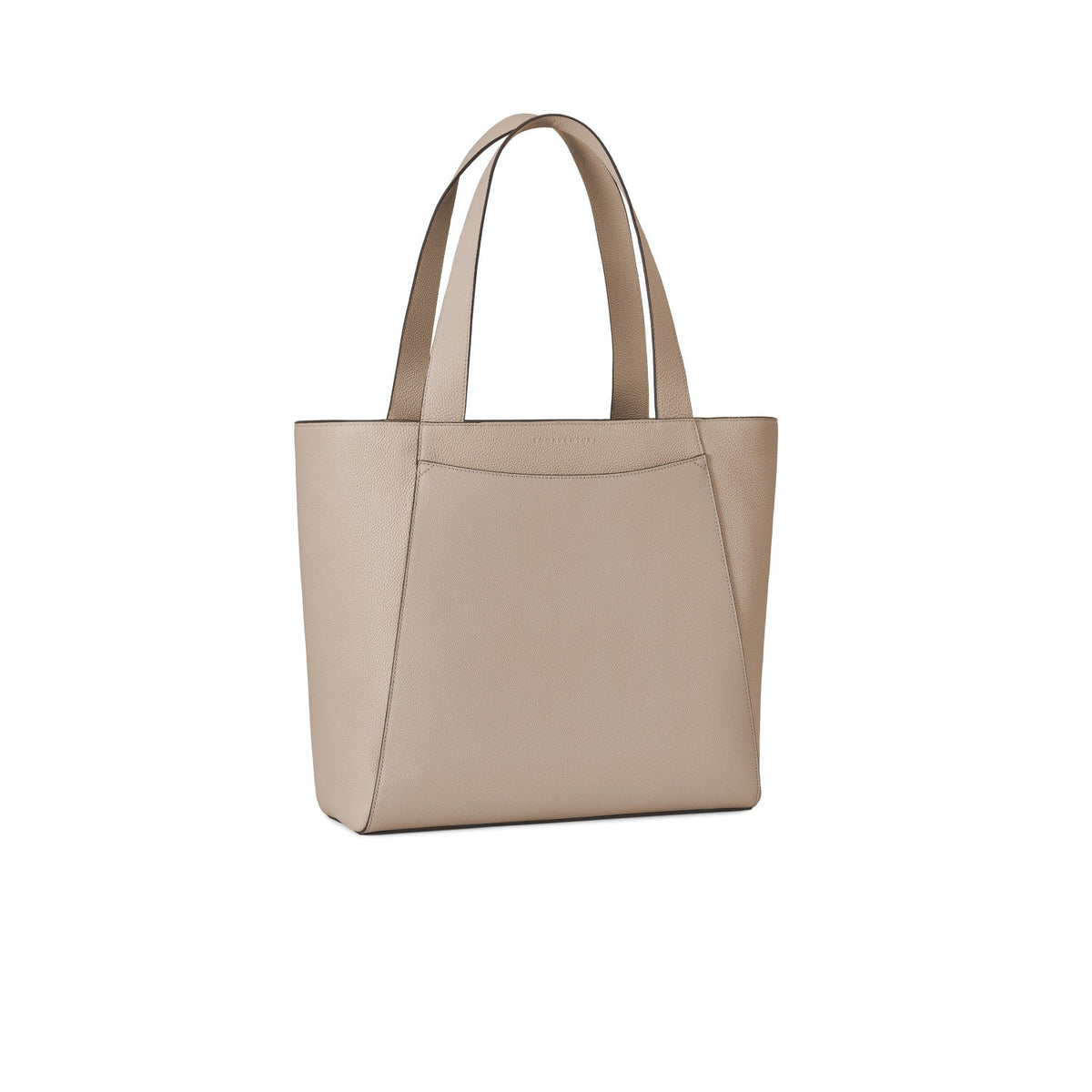 Manuel Tote Bag Shrink Leather (Greige)
