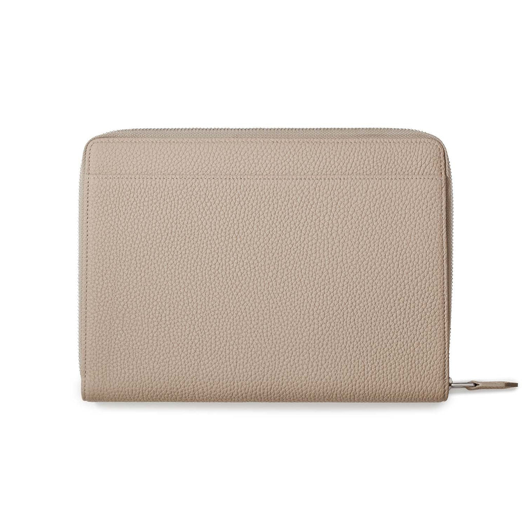 Functional Notebook Case Shrink Leather (A5 - Greige)