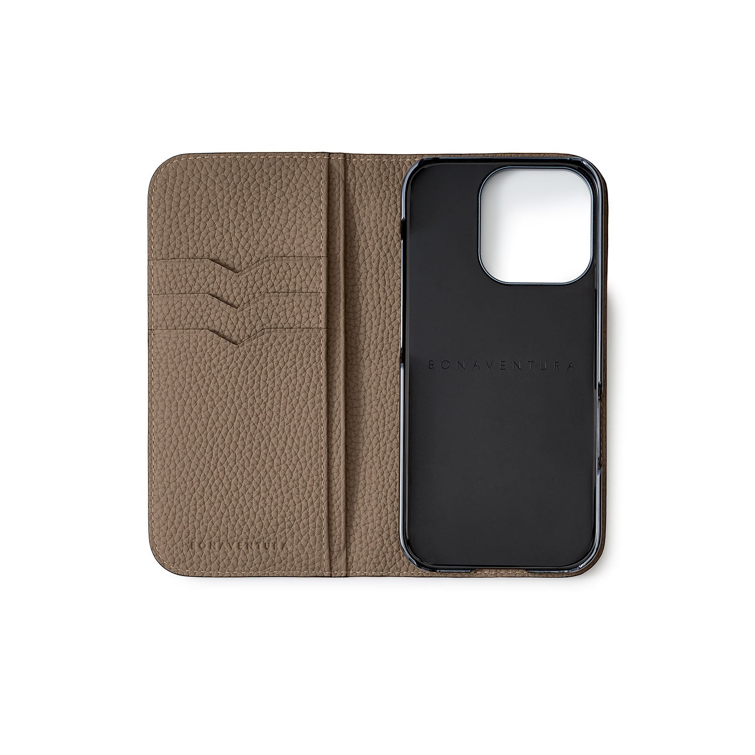 Diary Case Embossed Croco Leather (iPhone 16 Pro)