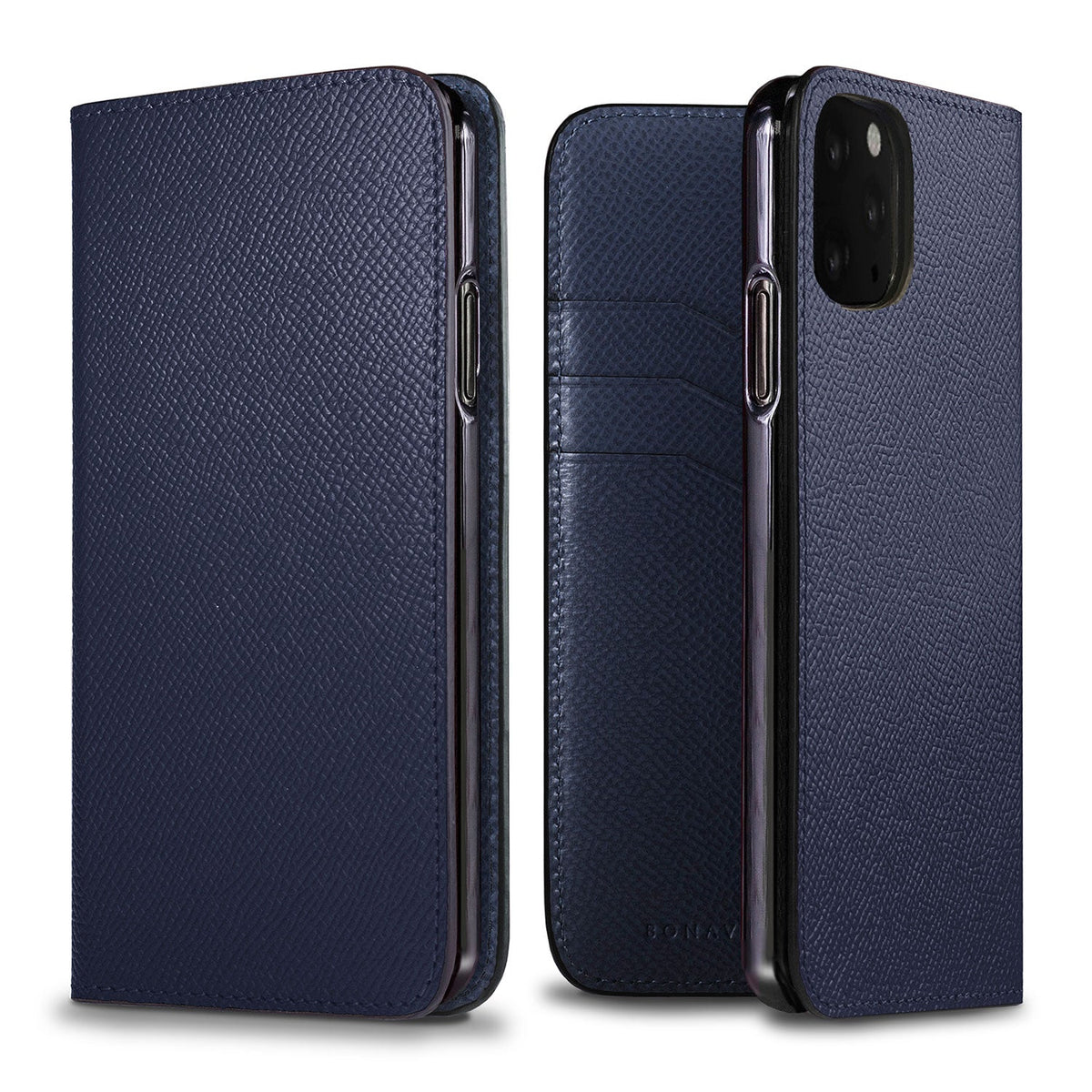 iPhone 11 Diary Case Nobile Leather (Navy)