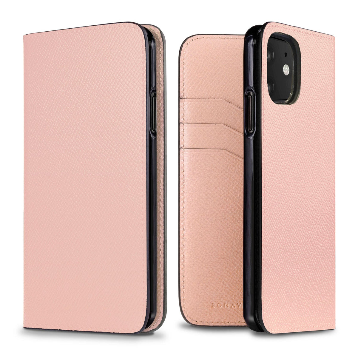 iPhone 11 Diary Case Nobile Leather (Shell Pink)