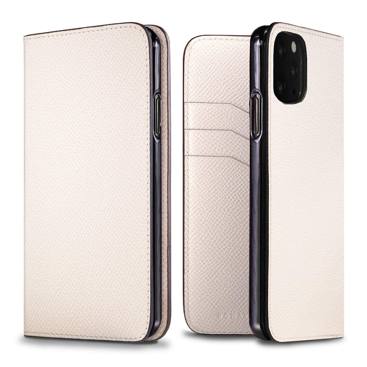 iPhone 11 Diary Case Nobile Leather (White)