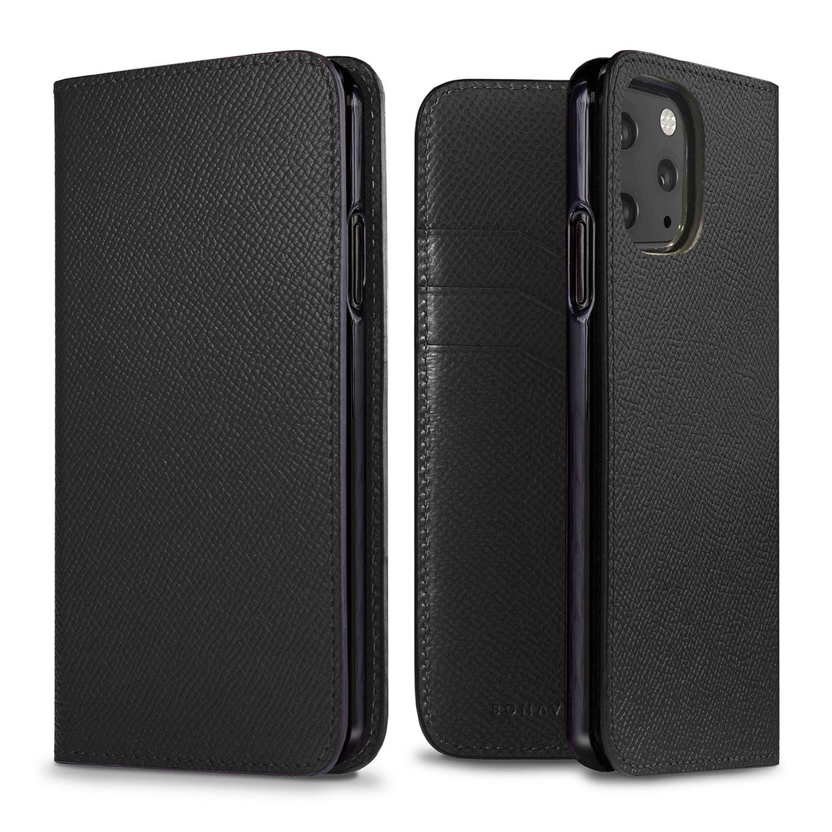 iPhone 11 Pro Diary Case Nobile Leather (Black)
