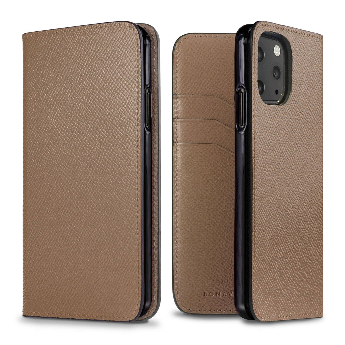 iPhone 11 Pro Diary Case Nobile Leather (Etoupe)
