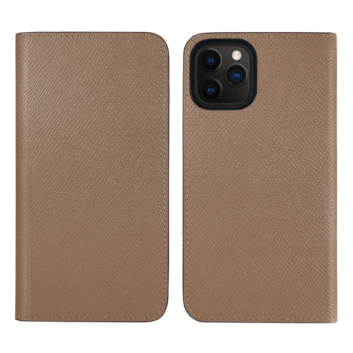 iPhone 11 Pro Diary Case Nobile Leather (Etoupe)