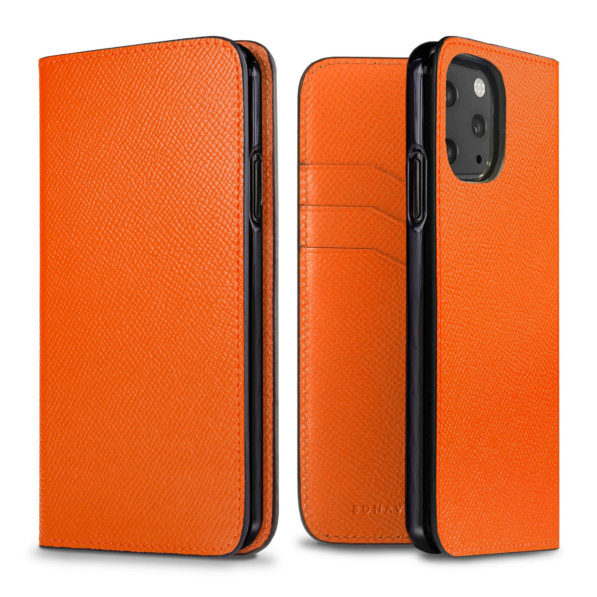 iPhone 11 Pro Diary Case Nobile Leather (Orange)